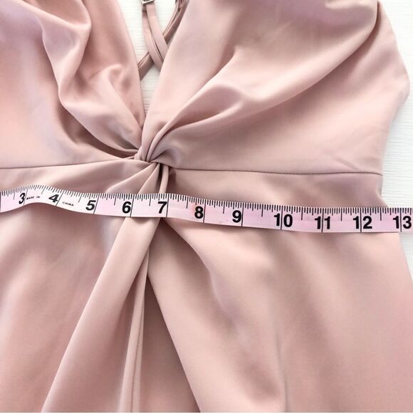 Lovers and Friends Romantic Patricia Gown Light Pink Feminine Ruffle Flounce XS - Picture 9 of 11